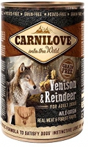 Carnilove Wild Meat Venison & Reindeer 400g + Množstevná zľava zľava 15% 5 + 1 ZADARMO