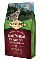 Carnilove Cat Duck&Pheasant Adult Hairball Contr 2kg zľava