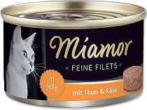 Miamor Cat Filet tuniak v konzerve+sýr 100g + Množstevná zľava zľava 15%