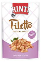 Rinti Dog pocket Filetto chicken+ham in jelly 100g + Množstevná zľava