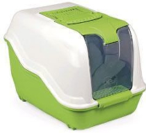Toaletná mačka NETTA pokrytá zeleným filtrom 53x39x40cm