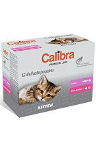 Calibra Cat pocket Premium Kitten multipack 12x100g + Množstevná zľava