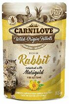 Carnilove Cat Pouch Kitten RabbitEnriched&Marigold 85g + Množstevná zľava 5 + 1 ZADARMO