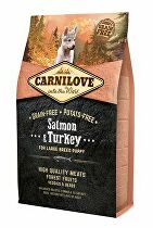 Carnilove Dog Salmon & Turkey for LB Puppies 4kg zľava