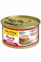 Gimdog Pure delight cons. tuniak s hovädzím mäsom 85g + Množstevná zľava zľava 15%