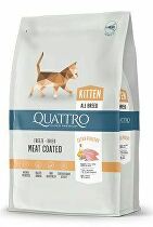 QUATTRO Cat Dry Premium all Breed Kitten Poultry 1,5kg zľava