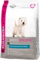 Eukanuba Dog Breed N. West High White Terrier 2,5kg zľava