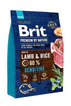 Brit Premium Dog by Nature Sensitive Lamb 3kg zľava