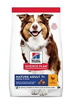 Hill\'s Can.Dry SP Mature Adult 7+ Medium Chicken 14kg