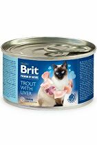 Brit Premium Cat by Nature konz Trout&Liver 200g + Množstevná zľava zľava 15%