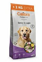 Calibra Dog Premium Line Senior&Light 12+2kg +2 kg vnútri zadarmo