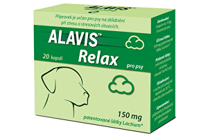 Alavis Relax pre psov 150mg 80cps