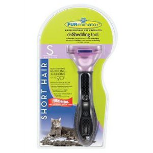 FURminator Rake Small Short Hair pre mačky 1ks + darček