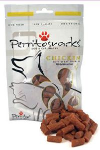 Perrito snacks Chicken Nibbles pre psy a mačky 50g