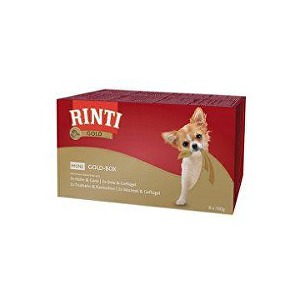 Rinti Dog Gold Mini vanička multipack 4x2x100g