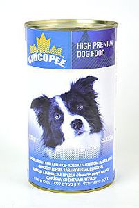 Chicopee pes konzervované jahňacie kocky s ryžou 1230g