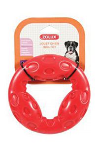 Krúžok na hračky pre psov TRP RING 14cm červený Zolux