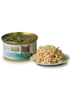 Brit Care Cat Kitten konzerva s kuracími prsiami 80g