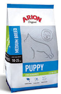 Arion Dog Original Puppy Medium Chicken Rice 12kg