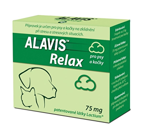 Alavis Relax pre psy a mačky 75mg 40cps