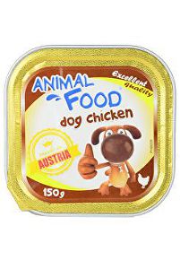 ANIMAL FOOD 150g psia paštéta s kuracím mäsom v konzerve