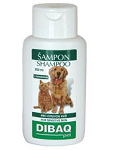 Dibaq Pet Šampón na citlivú srsť psov 200ml