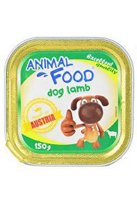 ANIMAL FOOD 150g jahňacia paštéta v konzerve pre psov