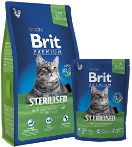Brit Premium Cat Sterilizované 300g NOVINKA