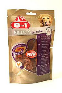 Treats 8in1 Fillets pro active S 80g