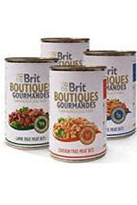 Brit Boutiques Gourmandes Králičie pravé mäsové kúsky 400g