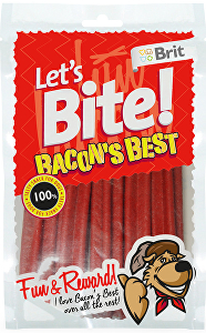 Britská pochúťka Let's Bite Bacon's Best 105g NOVINKA