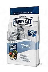 Happy Cat Supr. Junior Fit&Well 300g kitten,ml.cat
