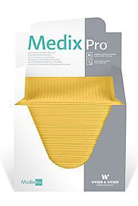 Podložka MedixPro skladaná v krabici 33x48cm, 80ks žltá