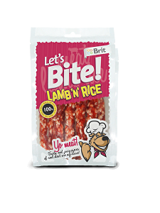 Britská pochúťka Let's Bite Lamb'n'Rice 105g NOVINKA