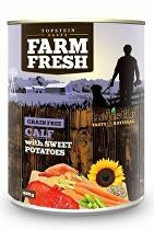 Farm Fresh Dog Calf so sladkými zemiakmi v konzerve 400g + Množstevná zľava zľava 15%
