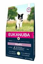 Eukanuba Dog Puppy Small&Medium Lamb&Rice 2,5kg zľava