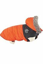 Nepremokavý oblek pre psov MOUNTAIN orange 40cm Zolux