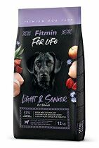 Fitmin For Life Light&Senior dog 12kg zľava