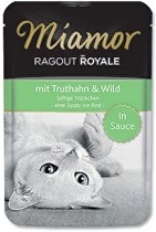 Miamor Cat Ragout vreckový moriak + zverina. v šťave 100g
