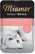 E-shop Miamor Cat Ragout kapsa s tuniakom a kuracím mäsom v šťave 100g + Množstevná zľava