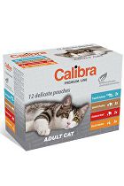 Calibra Cat pocket Premium Adult multipack 12x100g + Množstevná zľava