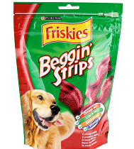Friskies pochúťka pre psov Snack Beggin Strips slanina 120g + Množstevná zľava