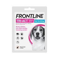 Frontline Tri-act Spot-on M (10-20 kg) 1 pipeta VÝPREDAJ