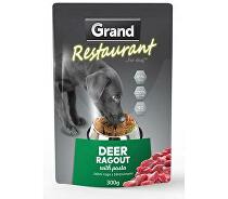 GRAND kaps. deluxe pes Reštaurácia. 100% jelenie ragú 300g + Množstevná zľava