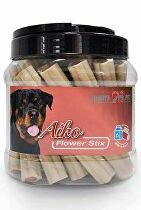 Pochúťka pre psov Flower Stix 12cm mlieko+hovädzie mäso 30 ks + Množstevná zľava