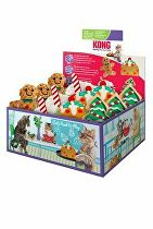 Hračka pre mačky Kong Vianočné hrkálky Kruuse 12ks
