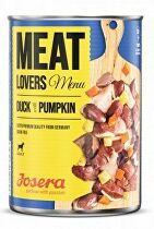 Josera Dog cons.Meat Lovers Menu Kačka s tekvicou 400g + Množstevná zľava