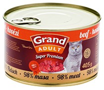 E-shop GRAND konz. Superpremium mačka hovädzie 405g + Množstevná zľava zľava 15%