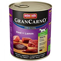 Animonda GRANCARNO cons. DOSPELÍ hovädzie/jahňacie mäso 800g + Množstevná zľava