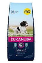 Eukanuba Dog Adult Medium 18kg BONUS zľava